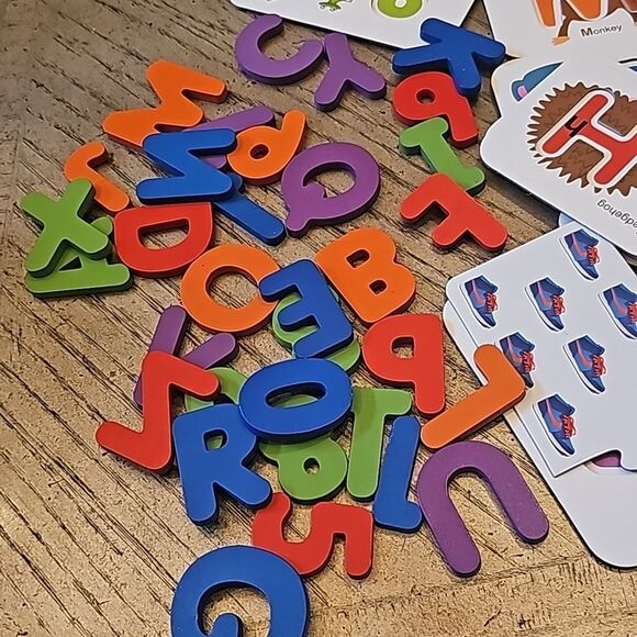 Wooden Number and letter learning toy - Picture 2 of 4